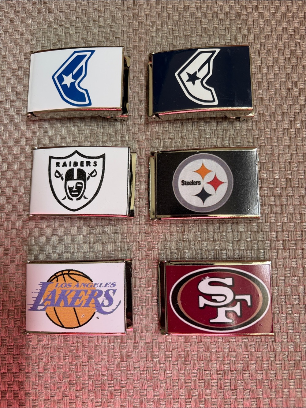 Sports Team Belt Buckles